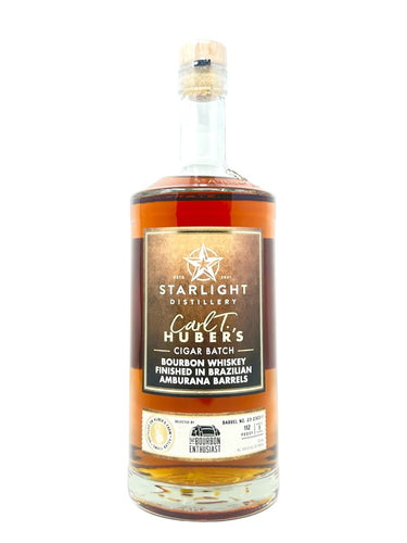 Starlight Distillery Amburana Barrel Finished Bourbon #23-2303-1 112 proof - Selected by Bourbon Enthusiast