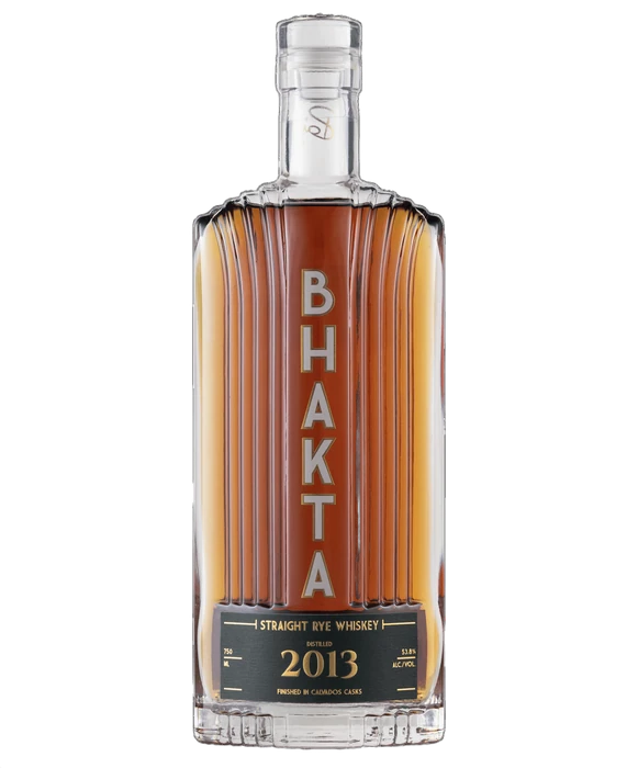 BHAKTA Spirits 2013 Straight Rye Whiskey Finished in Calvados Casks