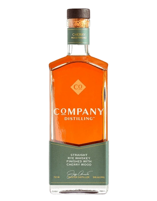 Company Distilling Straight Rye Whiskey Finished with Cherry Wood