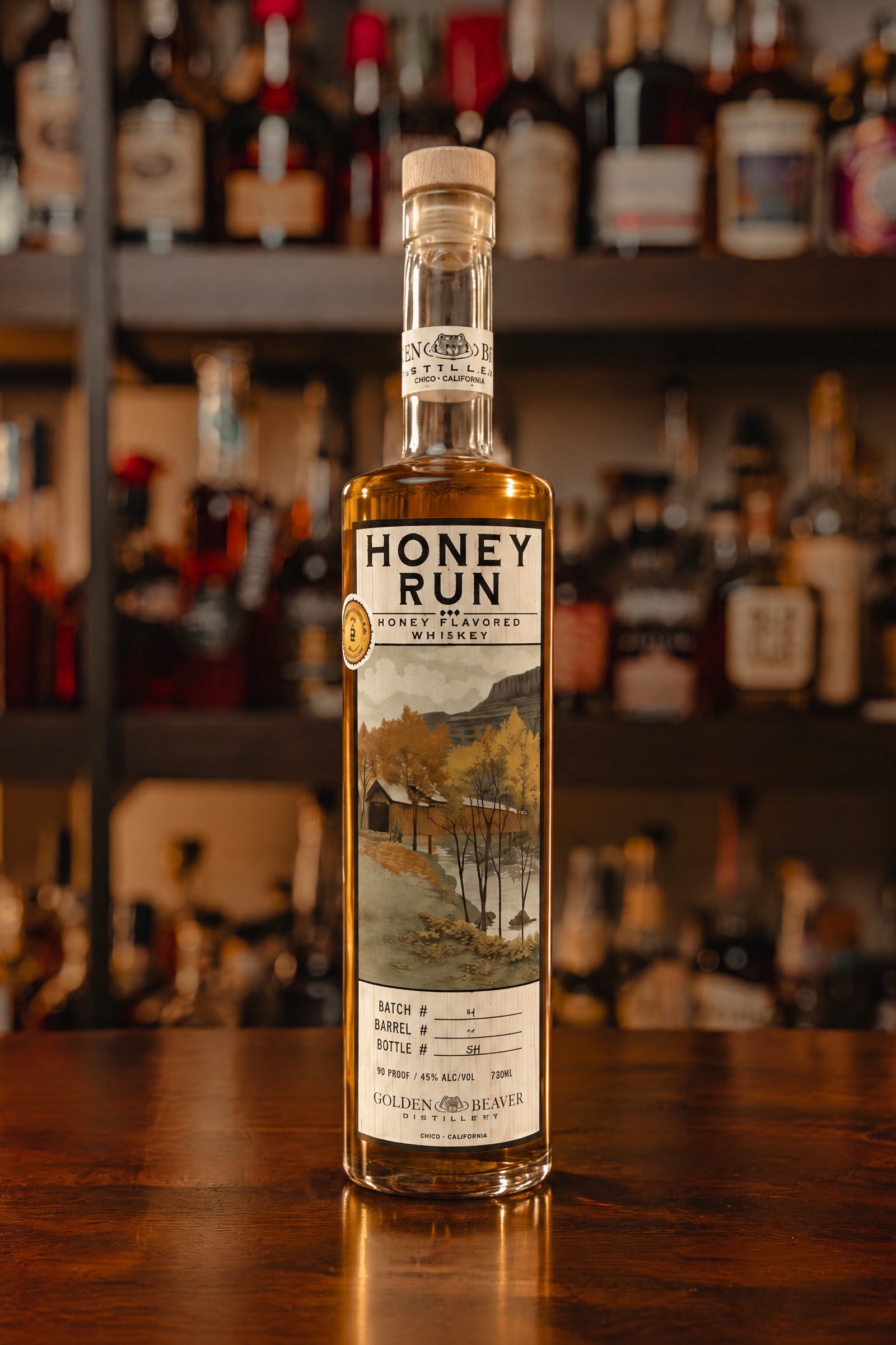 765 ウイスキー Golden Beaver Distillery Honey Run Honey Flavor Whiskey – Seelbach's