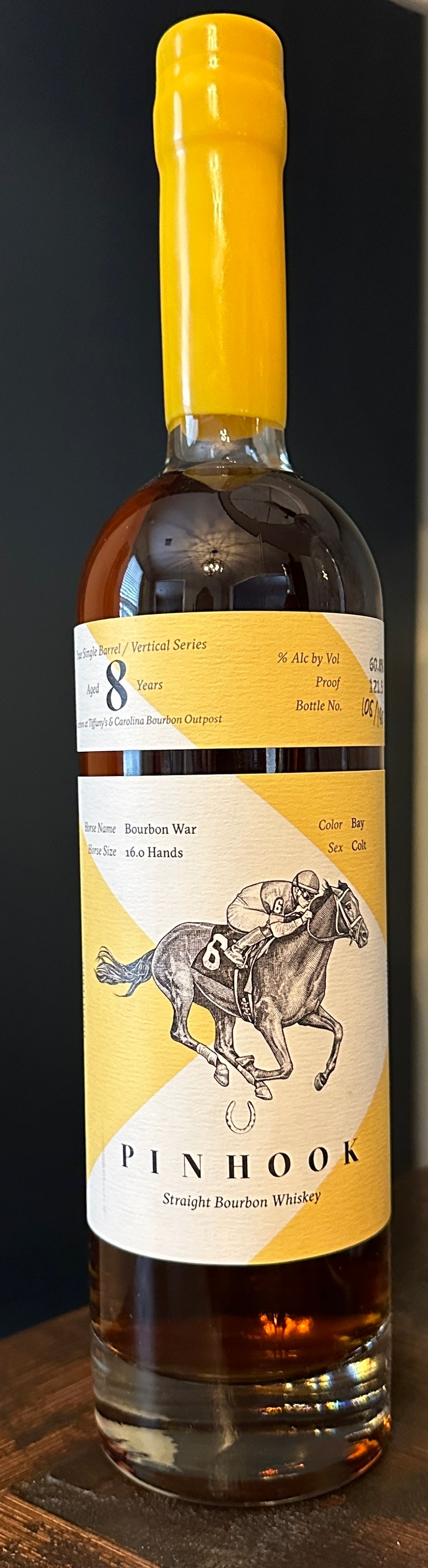 Pinhook 8-Year Single Barrel Bourbon 121.5 Proof - Selected by