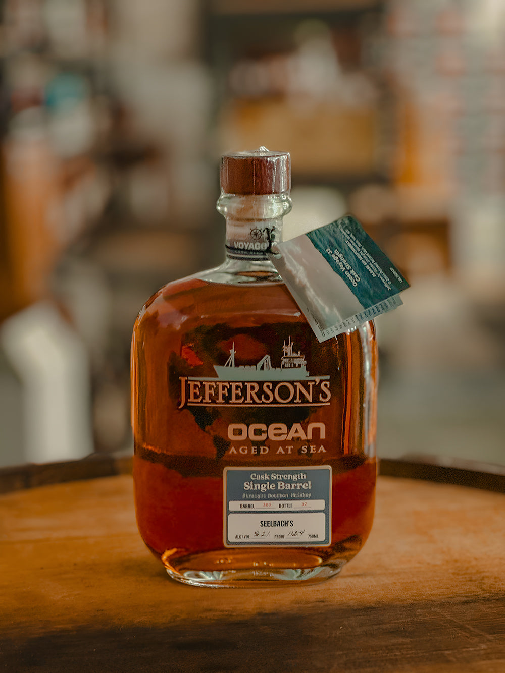Jefferson's Oceans Cask Strength Whiskey 112.4 Proof - Selected by