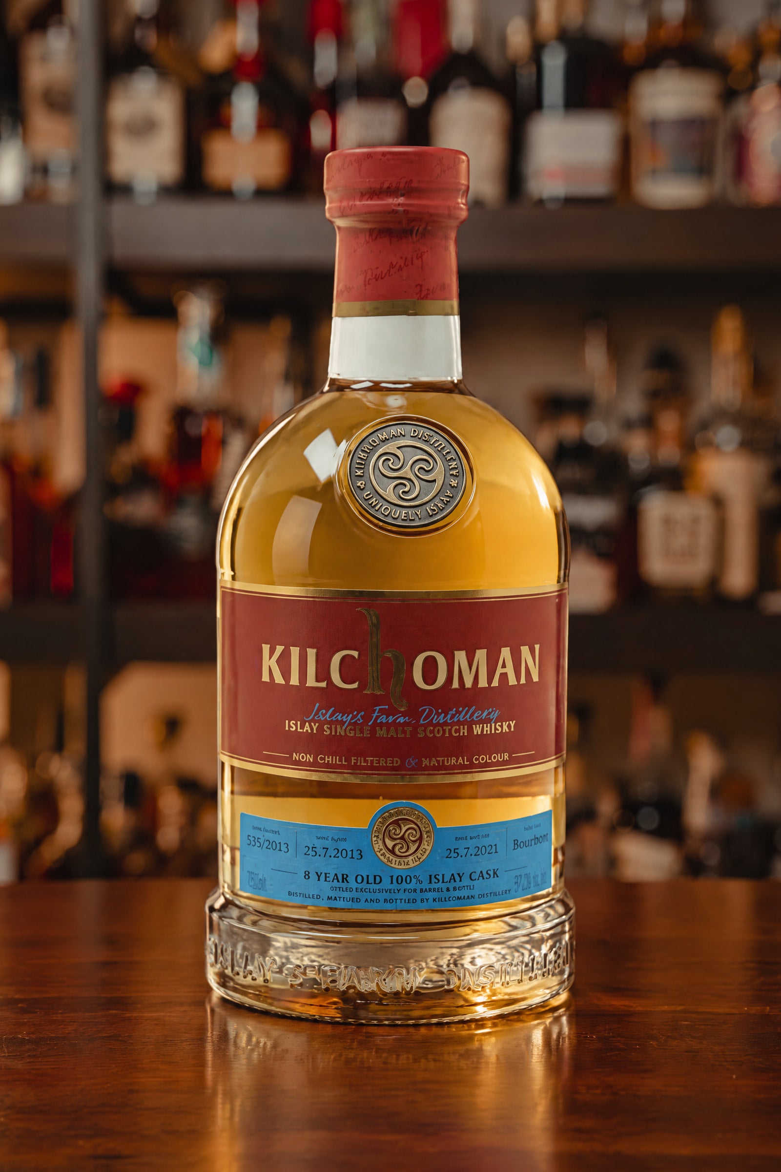 Kilchoman 8-Year-Old 100% Islay Cask-Single Cask Scotch Whiskey
