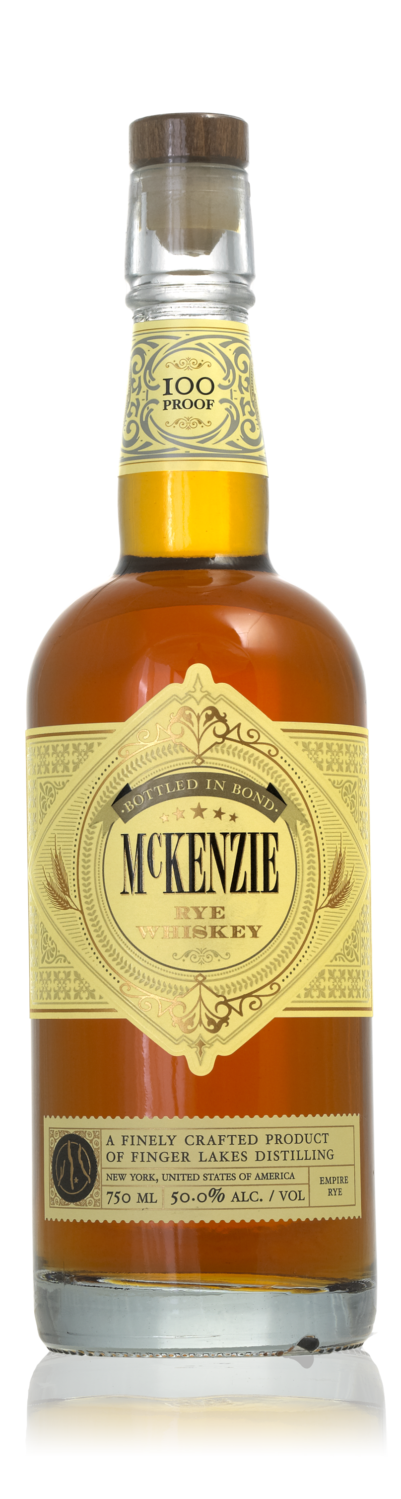 McKenzie Bottled-in-Bond Rye Whiskey – Seelbach's