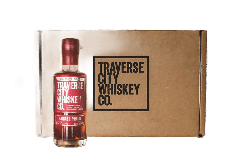 Traverse City Whiskey Co. Barrel Proof American Cherry Whiskey Tasting Set