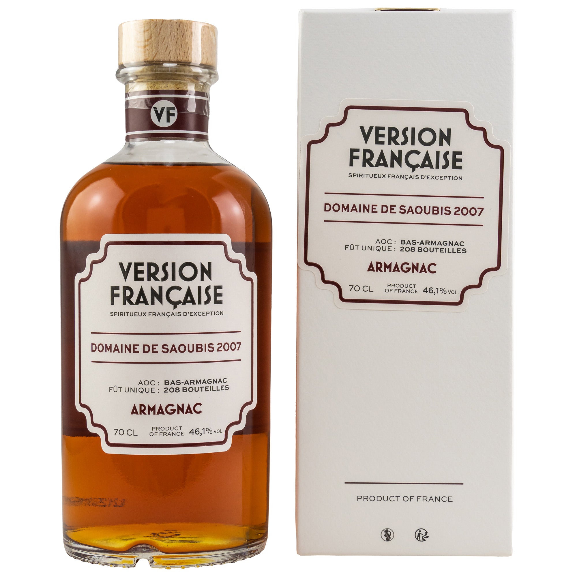 Version Francaise Domaine de Saoubis Armagnac 2007 – Seelbach's