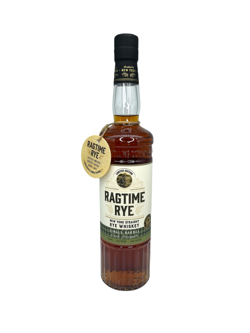 Ragtime Rye Single Barrel Cask Strength #417 - Selected by Seelbach's