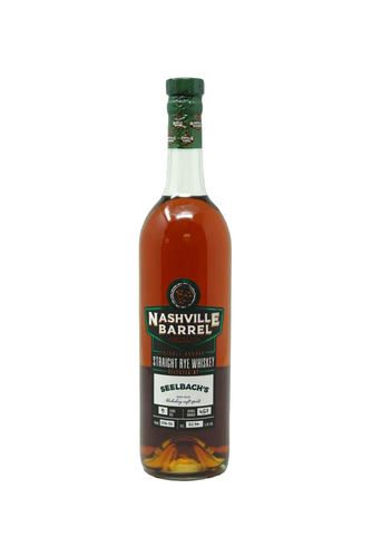 Nashville Barrel Co. #457 - 9 Year Rye - Selected by Seelbach's