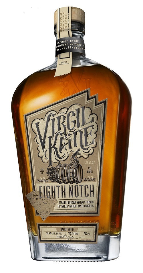 Virgil Kaine Eighth Notch Straight Bourbon Whiskey Finished in