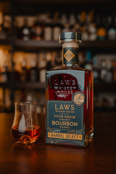 Laws Whiskey House Single Barrel Cask Strength Bourbon #2197 Selected by Seelbach's