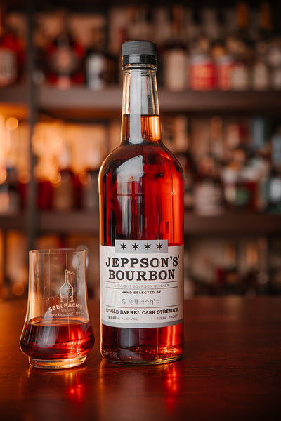 Jeppson’s 8-Year Single Barrel Bourbon 123.64 proof - Selected by Seelbach’s