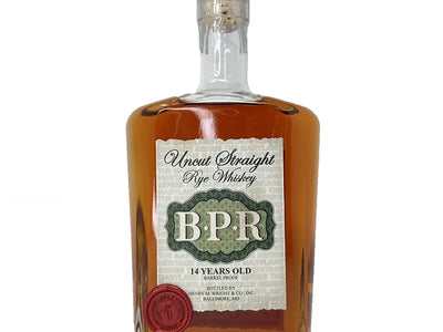 Last Call on Maryland Heritage Rye
