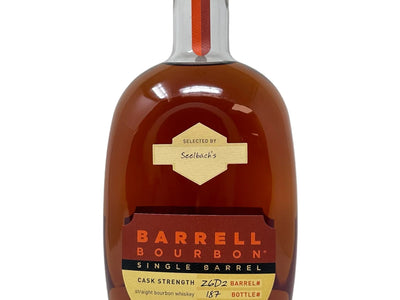Barrell Single Barrel Bourbon "Z6D2" 109.98 proof - Selected by Seelbach's