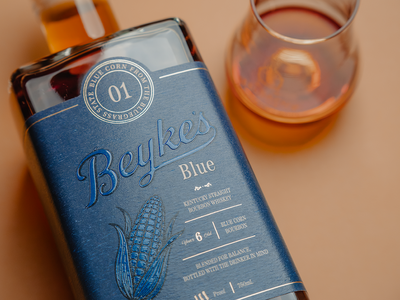 Introducing Beyke's Blue Kentucky Blue Corn Bourbon