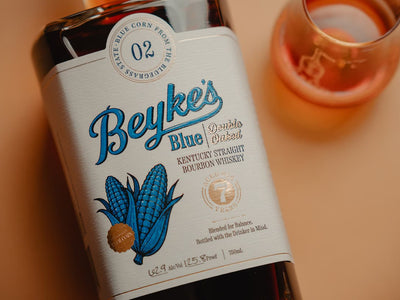 Beyke's Blue Double Oaked Kentucky Blue Corn Bourbon Batch 002 is Finally Here!