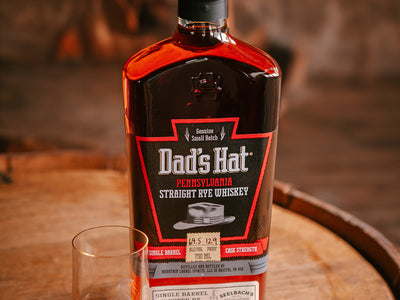 Dad's Hat Pennsylvania | Rye Single Barrel Cask Strength Whiskey #22 129 Proof - Selected by Seelbach's