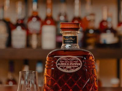 Our First James Pepper Decanter Single Barrel