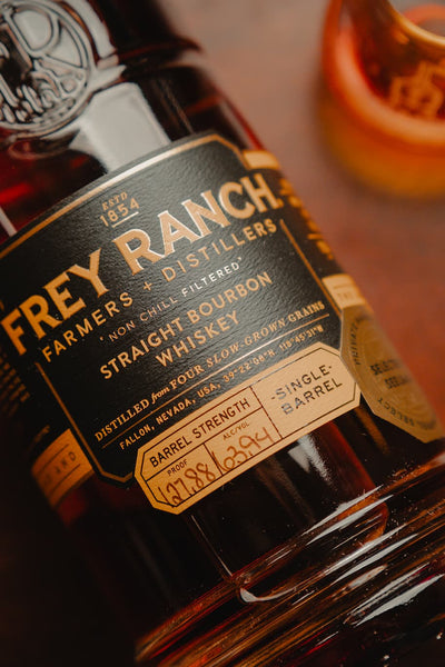 Our Newest Single Barrel from Frey Ranch Distillery