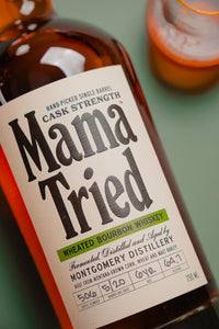 Our First Montgomery Wheated Single Barrel