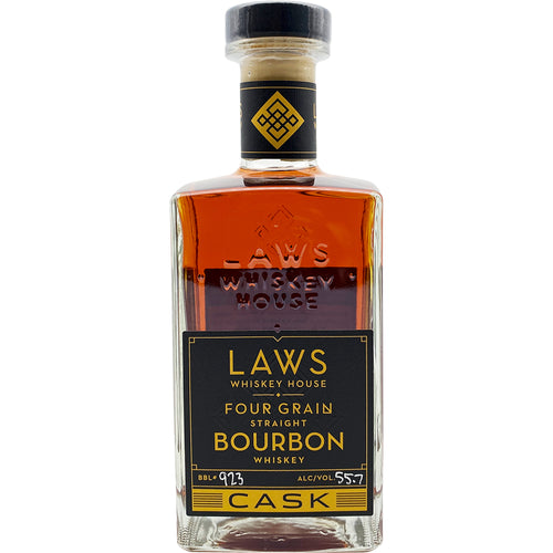 Laws Whiskey House Four Grain Cask Strength Bourbon Whiskey