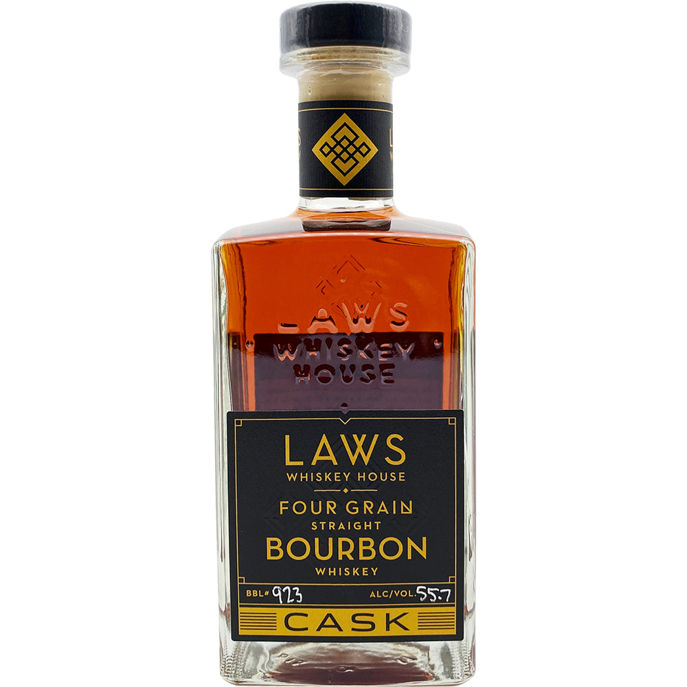 Laws Whiskey House Four Grain Cask Strength Bourbon Whiskey