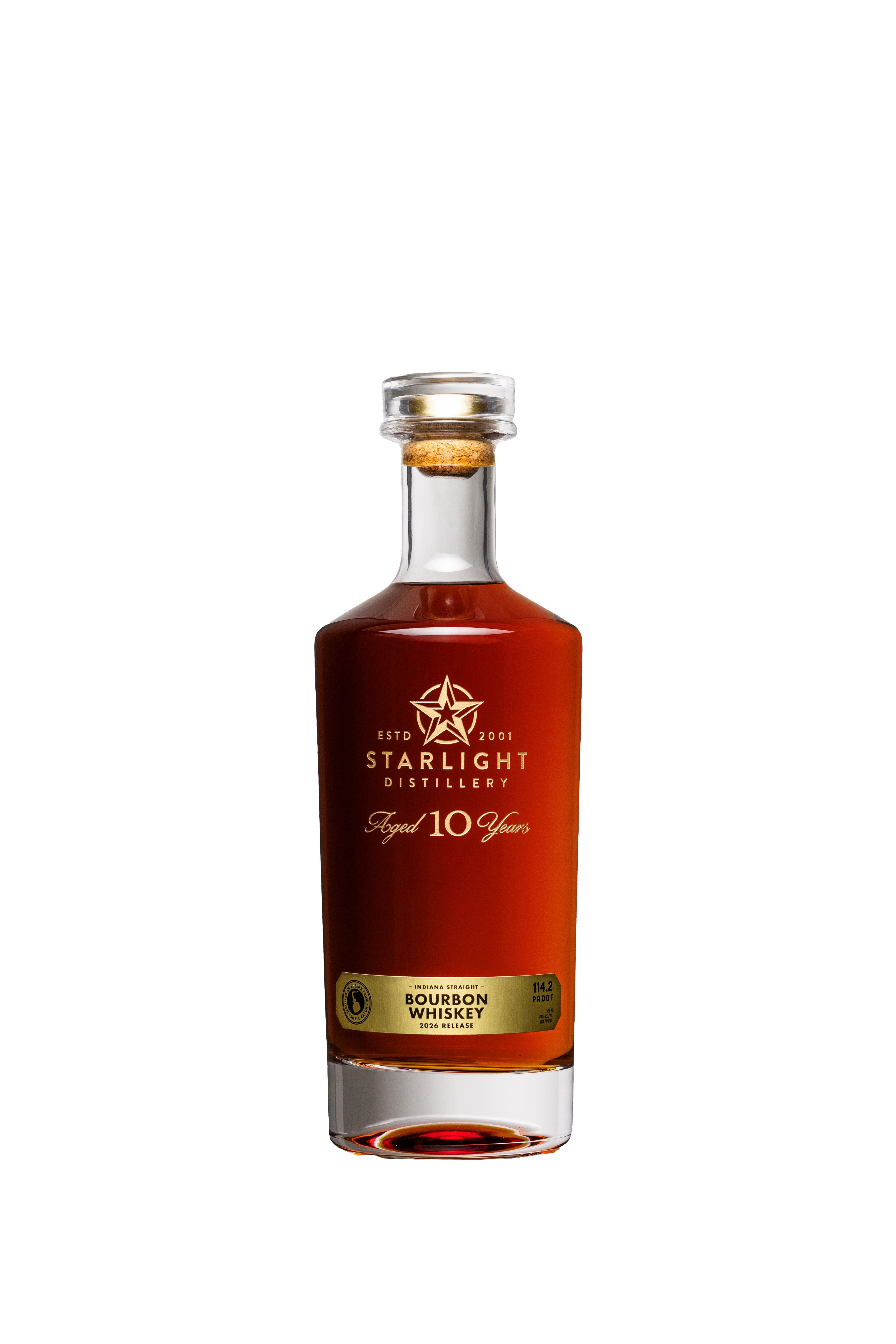 【国内流通なし】新星 Whisky 12年 Merlion Series Starlight Distillery 10-Year Indiana Bourbon Whiskey 2026 Release