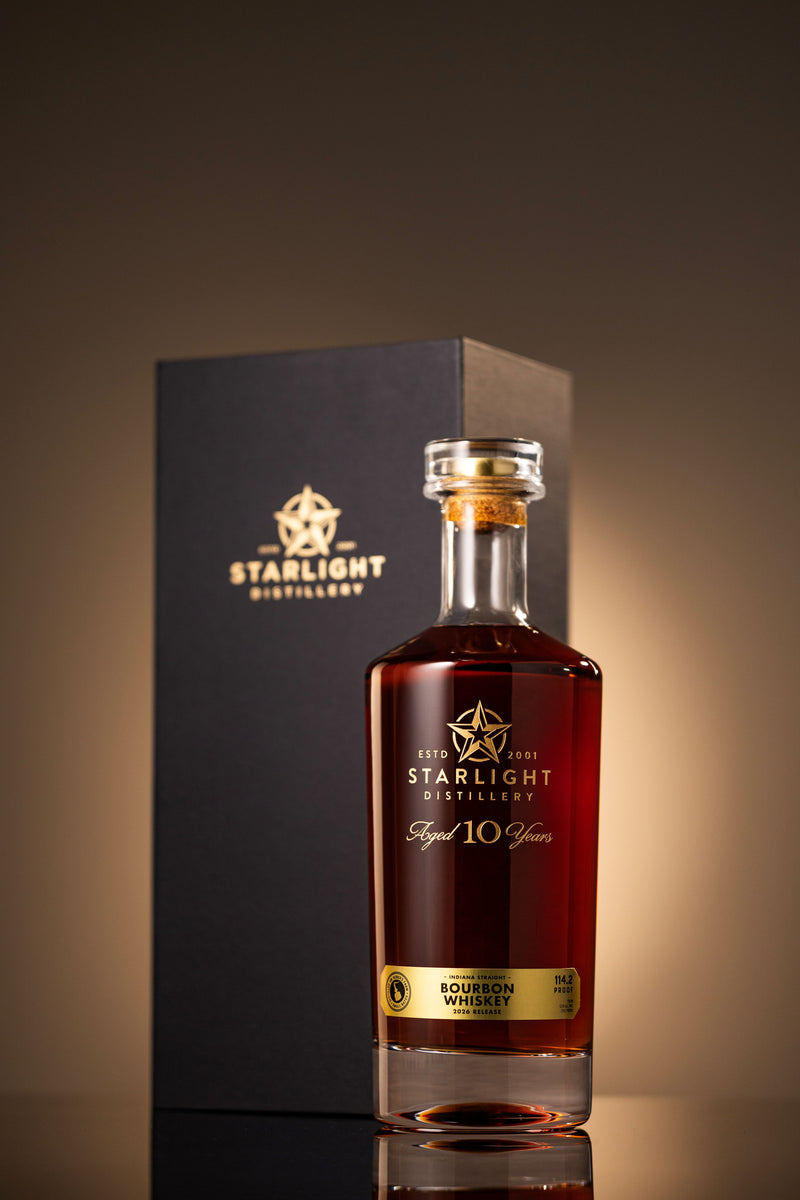 Starlight Distillery 10-Year Indiana Bourbon Whiskey 2026 Release