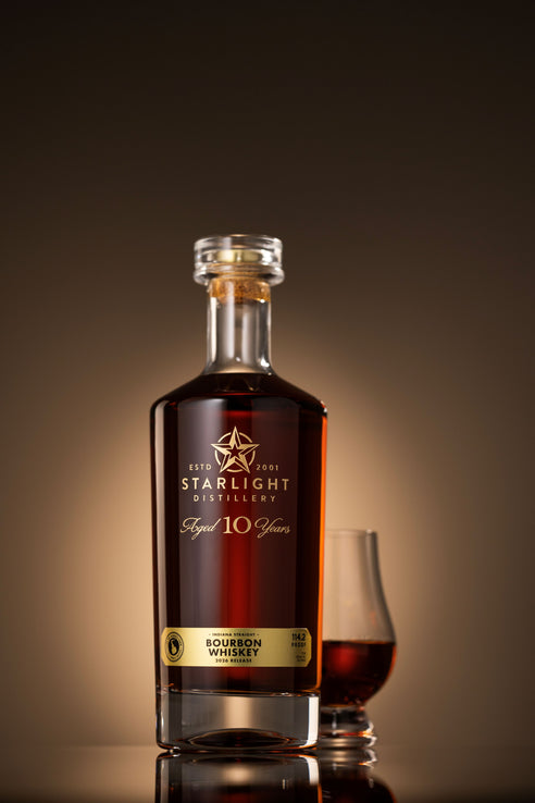Starlight Distillery 10-Year Indiana Bourbon Whiskey 2026 Release