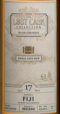 Rolling Fork Rum Lost Cask Collection 17-Year Fiji - Selected by Seelbach's