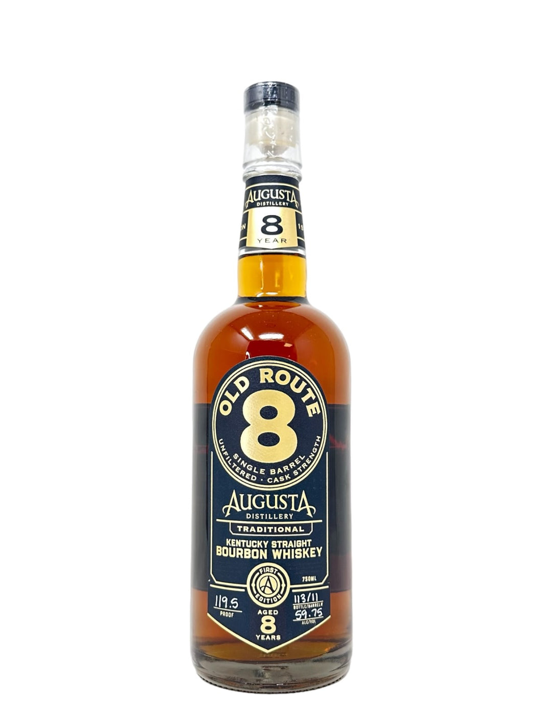 Augusta Distillery Old Route 8 Limited 8-Year First Edition 