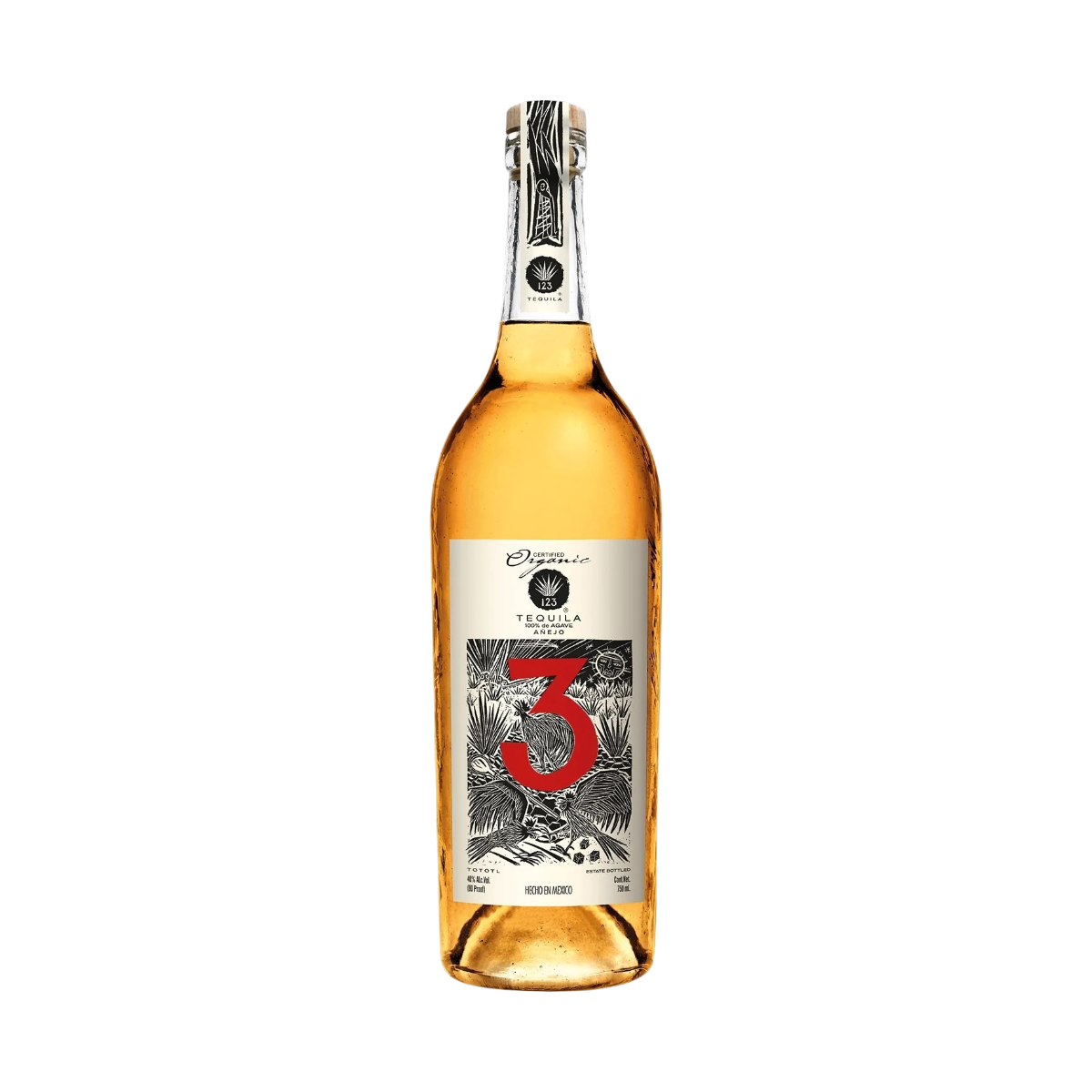 123 Organic Tequila #3 Anejo