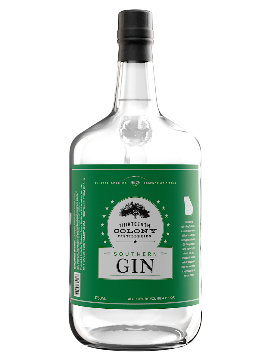 13th Colony Distillery Southern Gin 82.4 Proof - 1.75ml