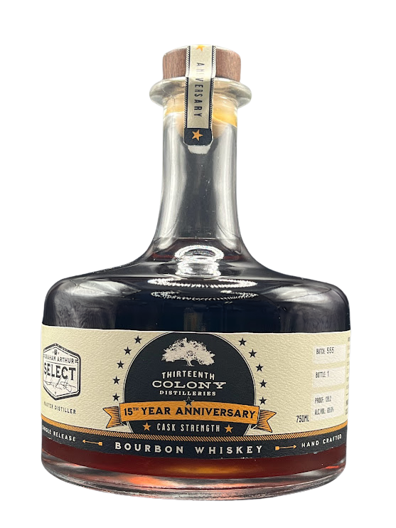13th Colony Distillery 15th Anniversary Cask Strength Bourbon