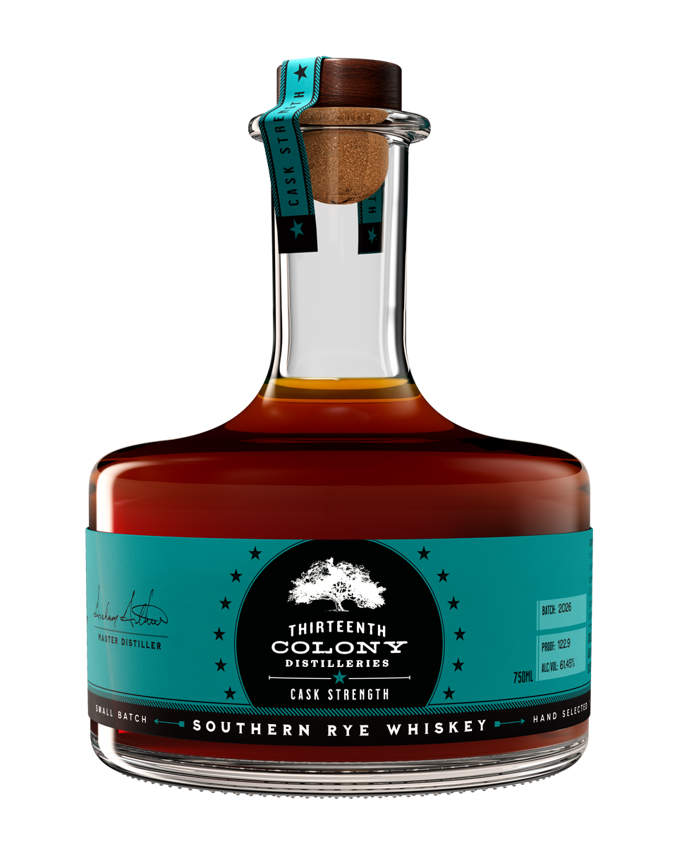 13th Colony 2026 Cask Strength Southern Rye Whiskey