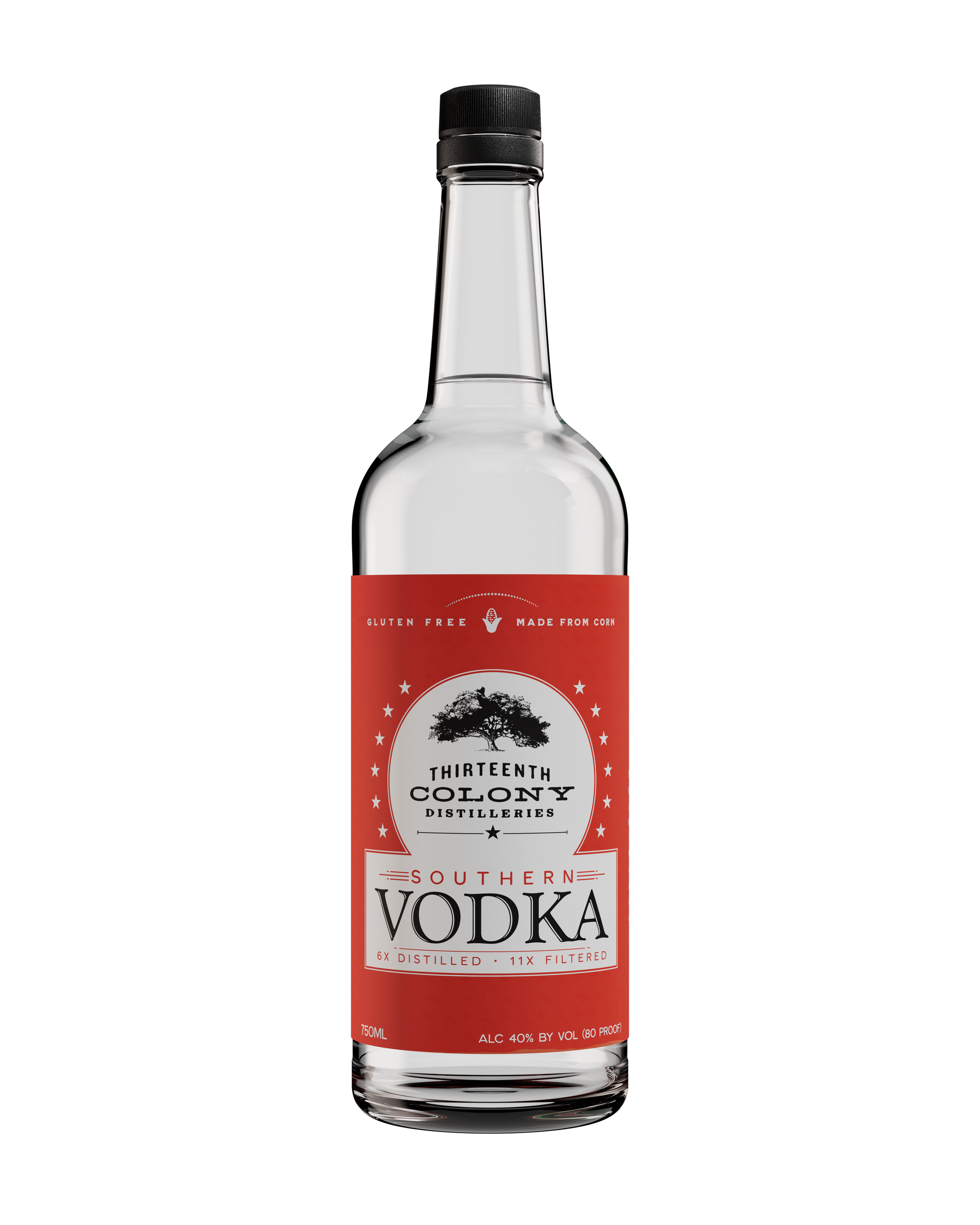 洋楽 13th Draft 13th Colony Distillery Southern Vodka 80 Proof - 750ml – Seelbach's