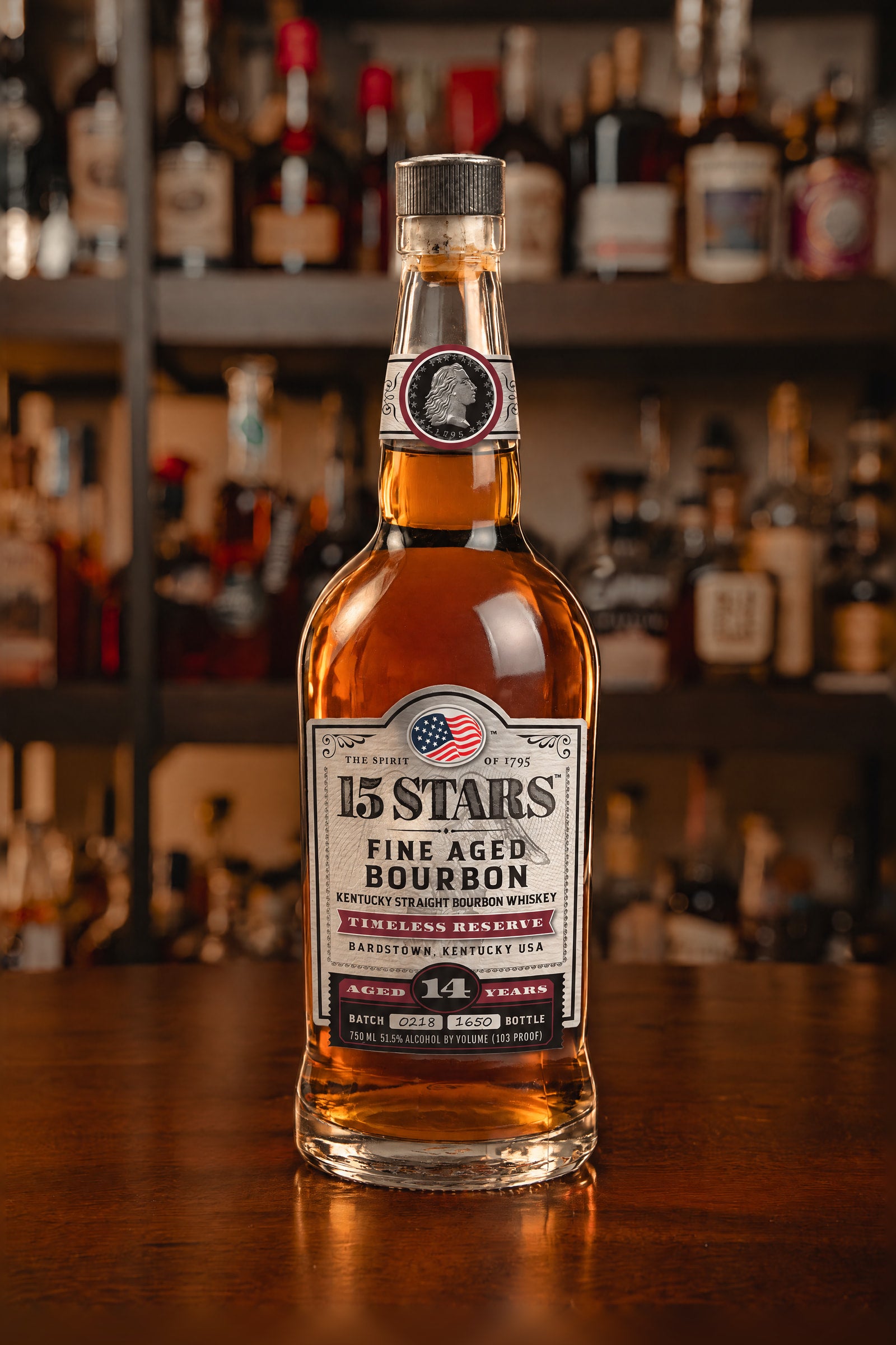15 STARS 14-Year Timeless Reserve Kentucky Straight Bourbon