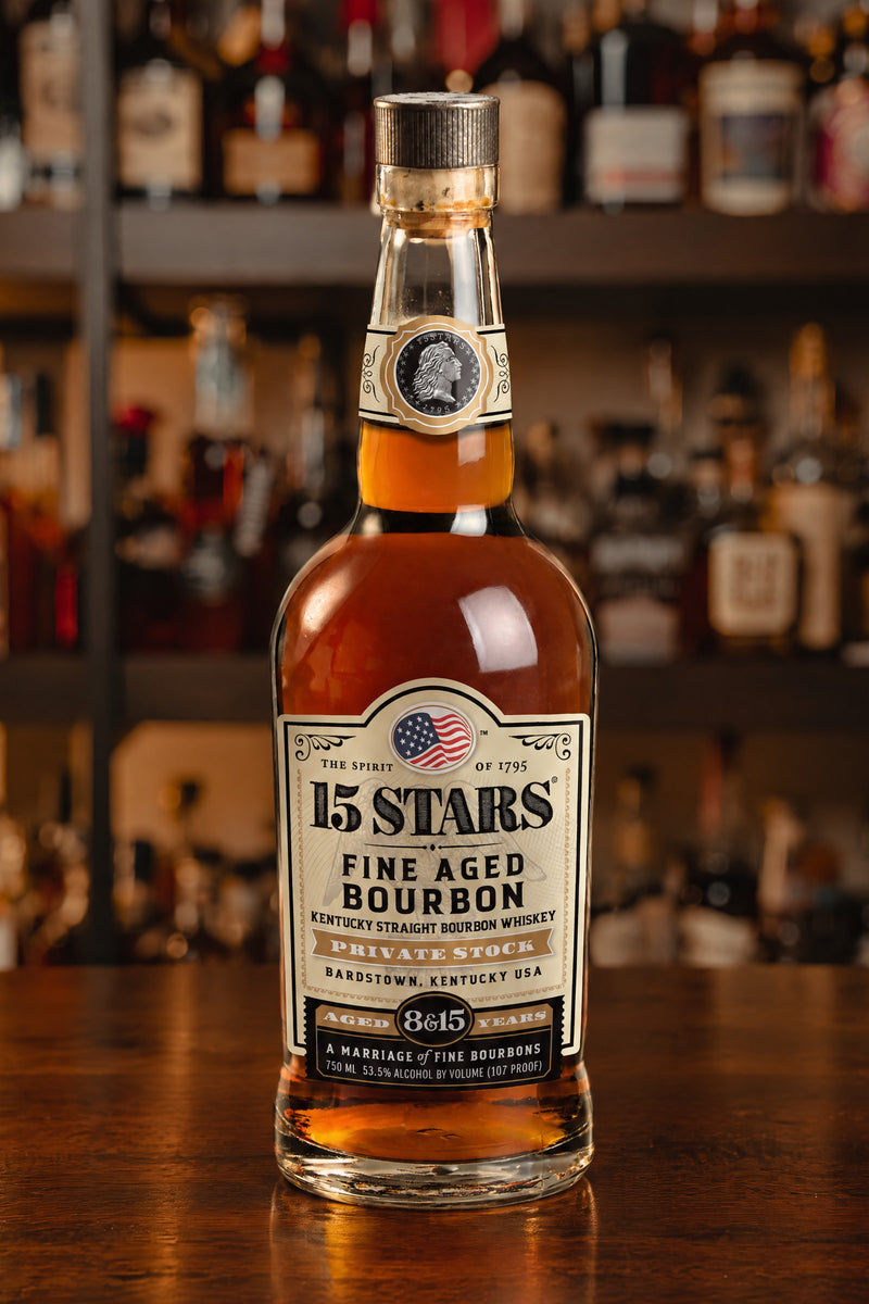 15 STARS 8&15 YO Private Stock Straight Bourbon