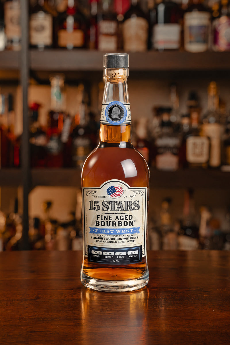 15 STARS Fine Aged Bourbon First West