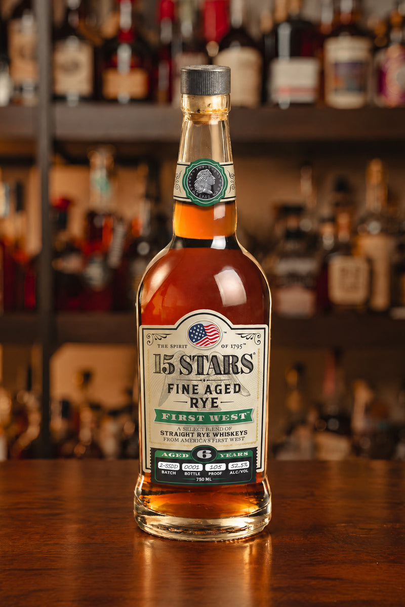 15 STARS First West Straight Rye Whiskey Batch 2-SSDD