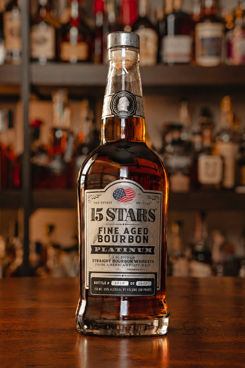 15 Stars Platinum Bourbon Whiskey