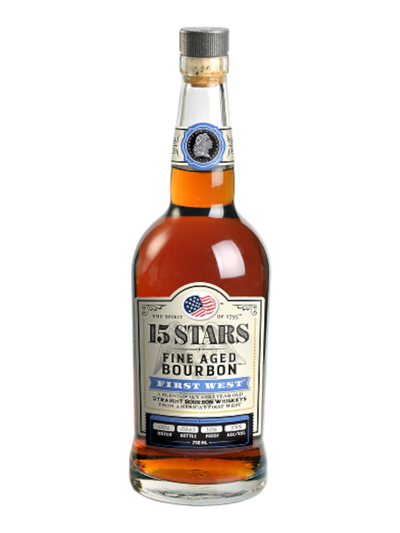 15 STARS Fine Aged Bourbon First West