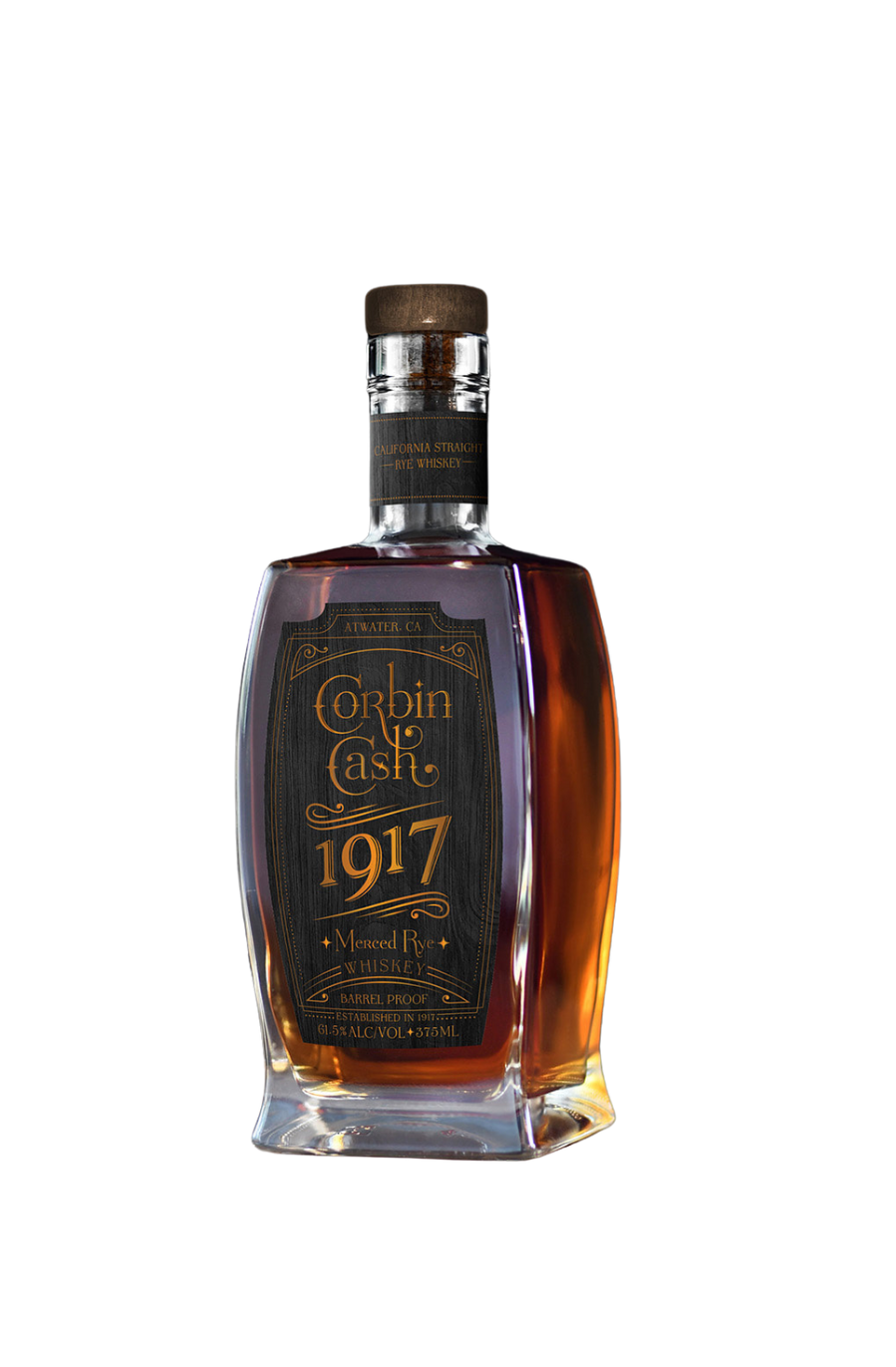 Corbin Cash 1917 Merced Rye Whiskey - 750 ml
