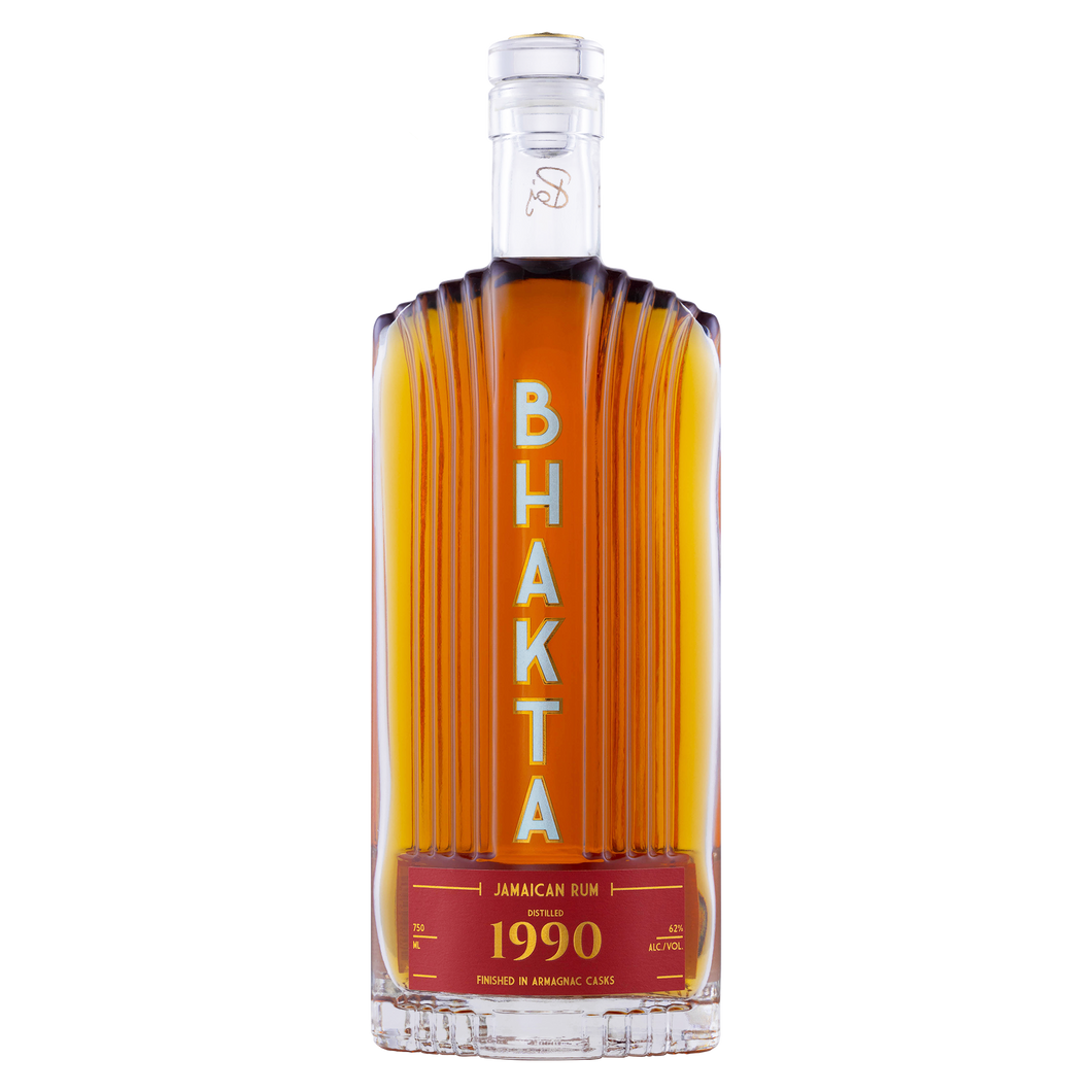 Bhakta Spirits 1990 Jamaican Rum 124 proof