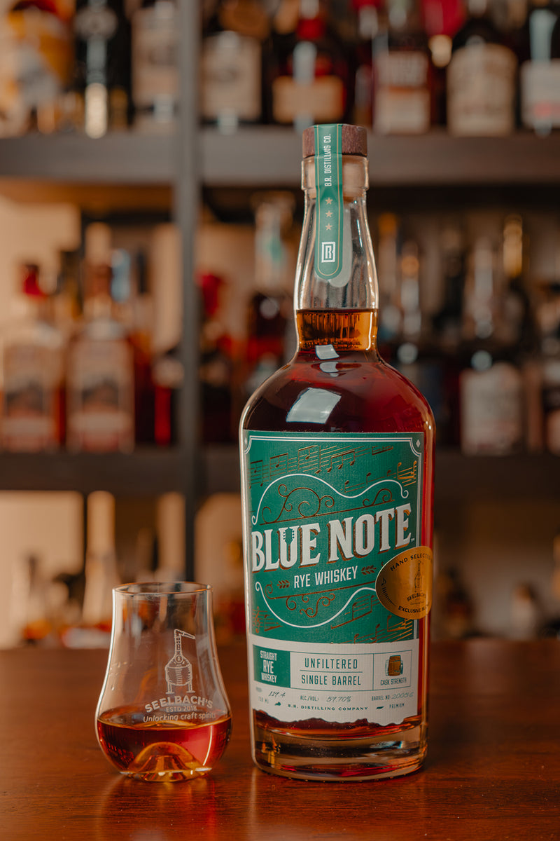 Blue Note Juke Joint Single Barrel Rye 119.4 Proof #20056 - Selected by Seelbach's