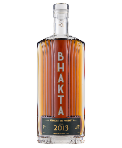 BHAKTA Spirits 2013 Straight Rye Whiskey Finished in Calvados Casks