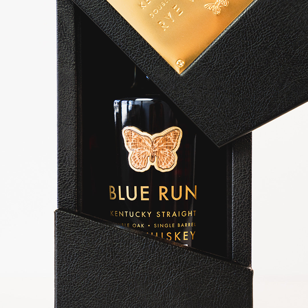 Blue Run Father's Day Double Oak Single Barrel Rye 09F: "Dad's Drinking Bourbon" 108.2 proof