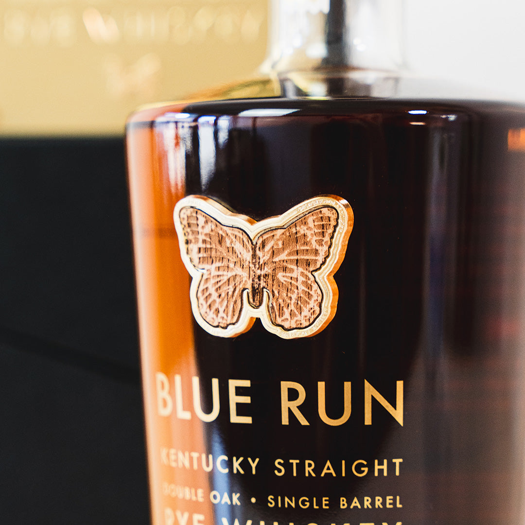 Blue Run Father's Day Double Oak Single Barrel Rye 09F: "Dad's Drinking Bourbon" 108.2 proof