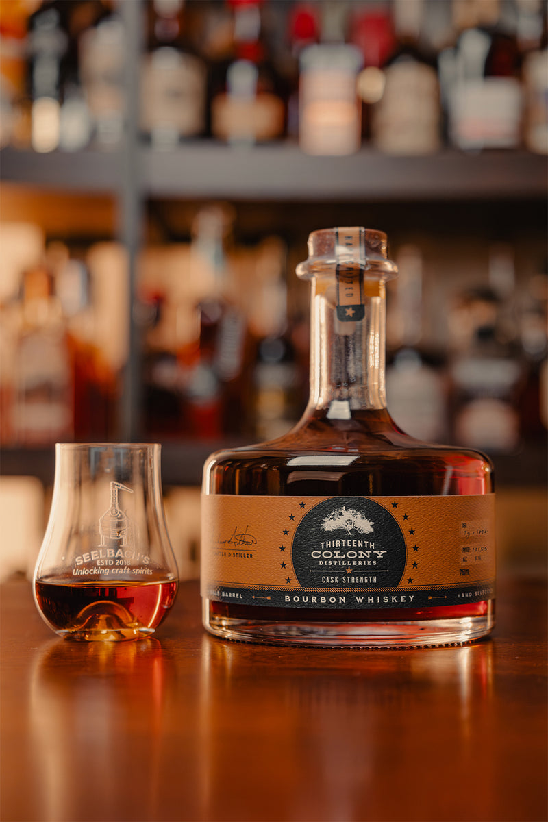 13th Colony Single Barrel Bourbon #2040 121.55 Proof - Selected by Seelbach's