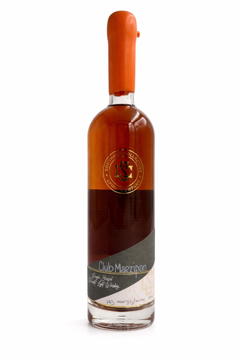 Southern Collective Spirits Single Barrel Light Whiskey #294 143 proof - Selected by Club Marzipan