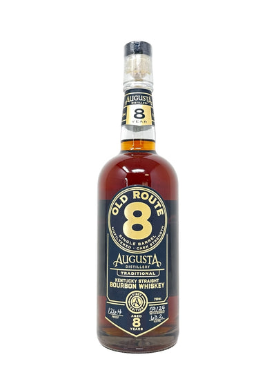 Augusta Distillery Old Route 8 Limited 8-Year First Edition Single Barrel #24 - "Cheerwine Derby Pie" - 126.4 Proof
